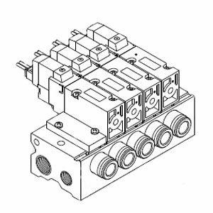 SMC VV3QZ25-0201C